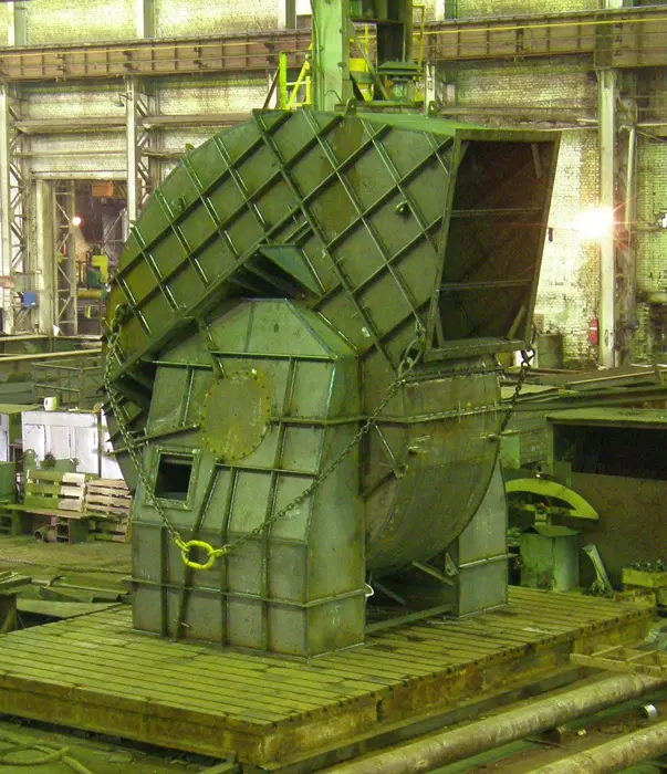 Корпус вентилятора - вид спереди Корпус вентилятора - вид спереди