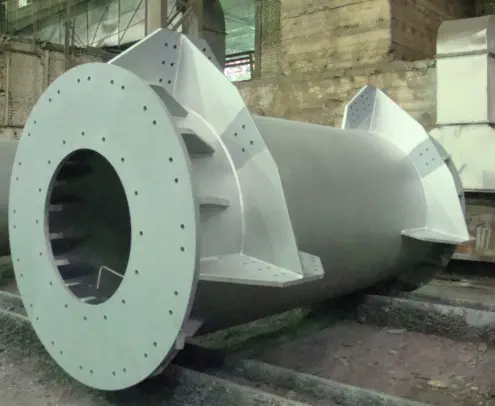 Часть сталебетонных секций тел металлических опор Часть сталебетонных секций тел металлических опор