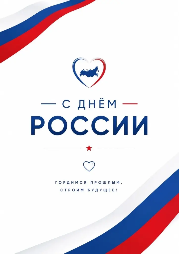 С Днем России - изображение